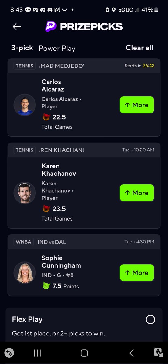 xRealPapiChulo's tweet image. What are the chances this prizepick lineup cashes? @grok