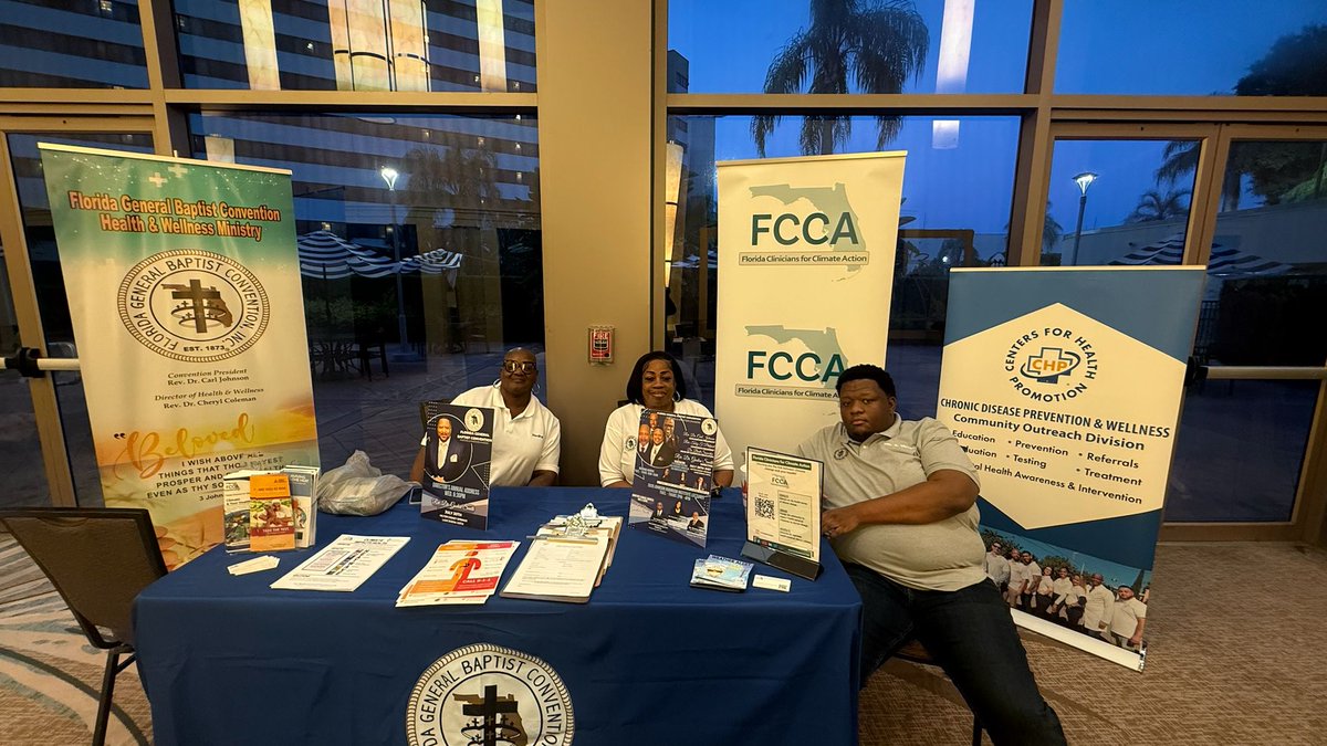 With the generous support from Allegany Franciscan Ministries, FCCA launched Putting the Chill on Extreme Heat at the Florida General Baptist Convention in Central Florida. The project brings immediate lifesaving information to vulnerable communities related to extreme heat.