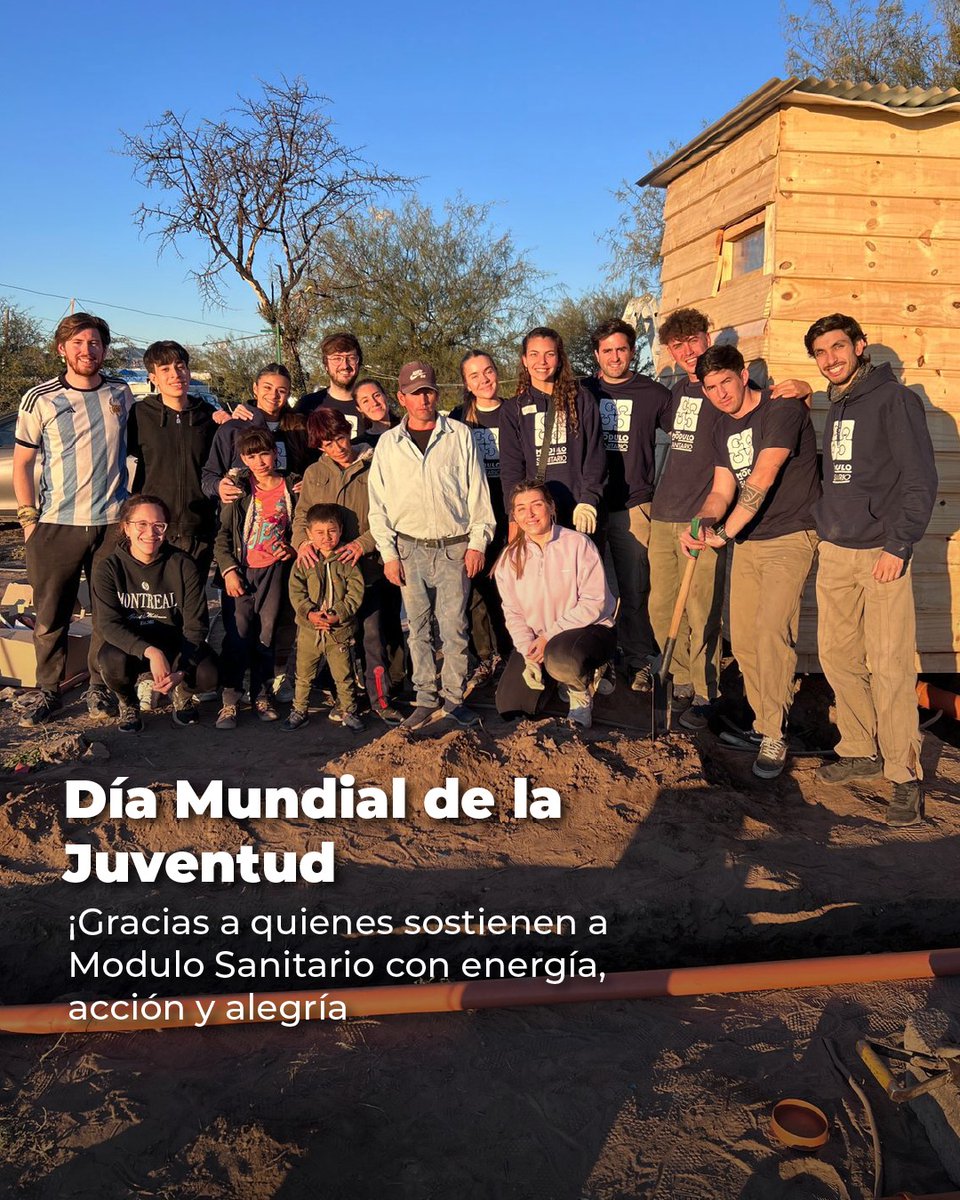 12 de agosto: #DíaDeLaJuventud  Reconocemos a los jóvenes como protagonistas del cambio social.

En Módulo Sanitario, celebramos la juventud de todas las personas que nos acompañan para hacer posible el cambio. Con energía alegre, fuerte y con ganas de seguir construyendo juntos