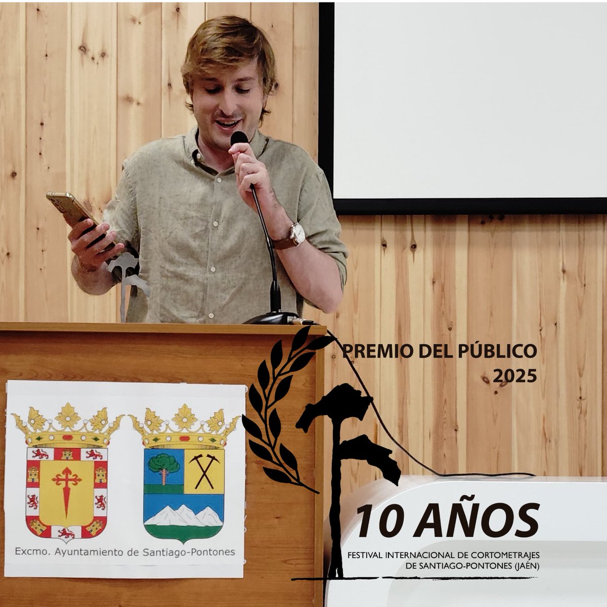 Nach Solís - Guionista #LaIndustriaDelCineFilms (@nachsolis_icine) on Twitter photo ¡Que felicidad! ¡Hemos ganado el Premio del Público por PIEDRA, PAPEL O TIJERA en el Galapán Film Festival - calificador a los <a href="/PremiosGoya/">Premios Goya</a>!
¡Muchas gracias al público y al festival por tanto cariño! No hay amor más grande para lo que uno escribe que el abrazo del público. ❤️ ¡Que felicidad! ¡Hemos ganado el Premio del Público por PIEDRA, PAPEL O TIJERA en el Galapán Film Festival - calificador a los <a href="/PremiosGoya/">Premios Goya</a>!
¡Muchas gracias al público y al festival por tanto cariño! No hay amor más grande para lo que uno escribe que el abrazo del público. ❤️