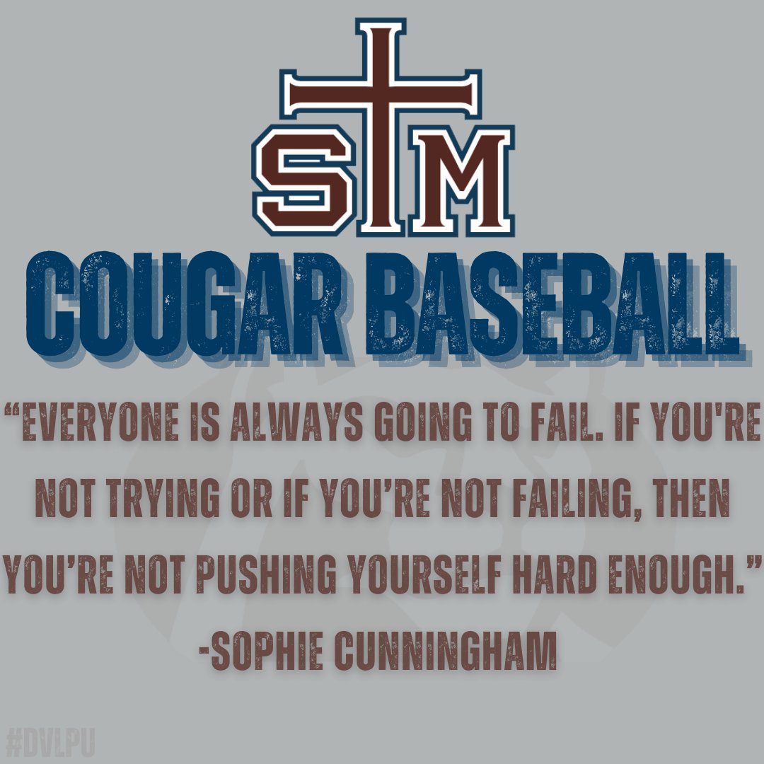STMcougarbsb's tweet photo. QOTD
#Fail_Forward
@STMathleticsnow https://t.co/IJG9kGgu7G