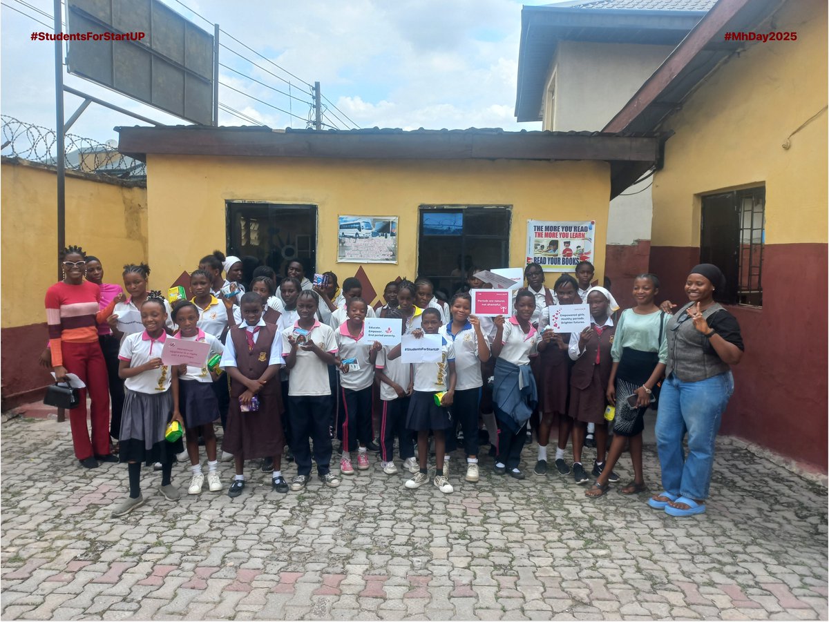 S4Startup's tweet photo. Want to support our next outreach? 🤝
Follow @StudentsForStartUP and join us in creating dignity and opportunity for every girl. 🌟
#MenstrualHygieneDay #S4SImpact #GirlsChild #BoysChild #YouthDay #YouthDay https://t.co/CJabK79bjc