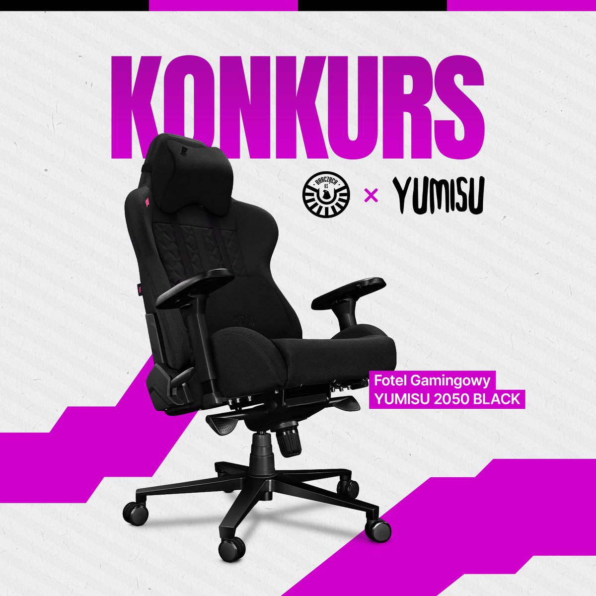 Barcząca Esports (@barczacaesports) on Twitter photo 🚨 KONKURS! 🚨
Do wygrania jeden z bestsellerowych foteli gamingowych marki Yumisu!
Jak wziąć udział? ⤵️
💜 Follow <a href="/barczacaesports/">Barcząca Esports</a> & <a href="/YumisuChairs/">Yumisu</a> 
♻️ Like & RT tego posta 
💬 Oznacz dwie osoby i napisz, dlaczego kibicujesz Barcząca Esports! 
🗓️ Wyniki 19.08, godz. 18:00
🗒️ 🚨 KONKURS! 🚨
Do wygrania jeden z bestsellerowych foteli gamingowych marki Yumisu!
Jak wziąć udział? ⤵️
💜 Follow <a href="/barczacaesports/">Barcząca Esports</a> & <a href="/YumisuChairs/">Yumisu</a> 
♻️ Like & RT tego posta 
💬 Oznacz dwie osoby i napisz, dlaczego kibicujesz Barcząca Esports! 
🗓️ Wyniki 19.08, godz. 18:00
🗒️
