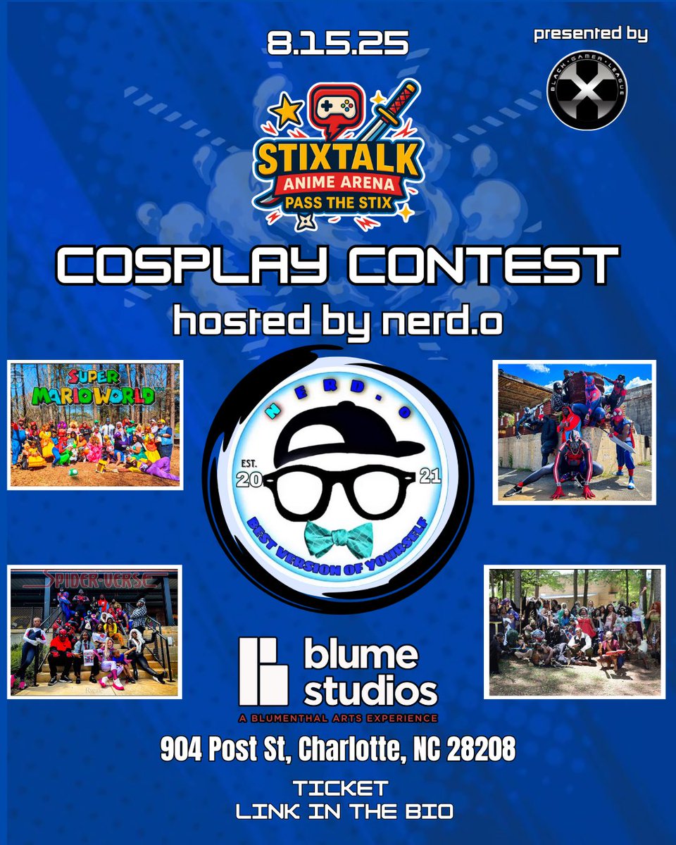 BlkGamerLeague's tweet photo. We have a full lineup this Friday, August 15th at Blume Studios for StiXTalk: Anime Arena!

⭐️Tekken 8 Tournament w/$500 prize pool
⭐️Cosplay Contest

⭐️ Giant UNO Tournament

And more! 

⬇️Grab your Tickets ASAP ⬇️

https://t.co/1NWlv3TKBF https://t.co/lTEMWWx87o
