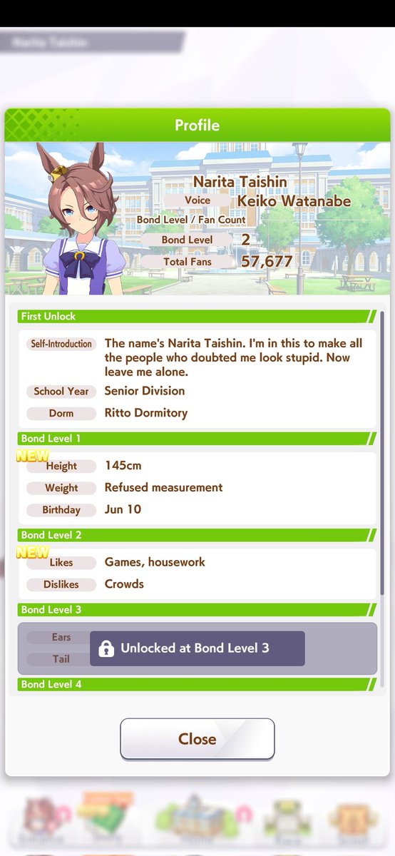 I love Narita, people doubted me too when iw as growing up

we also share the same birthday, lol, i swore I wouldent play this game, but it's game loop is easy to understand and it does not beg for money
