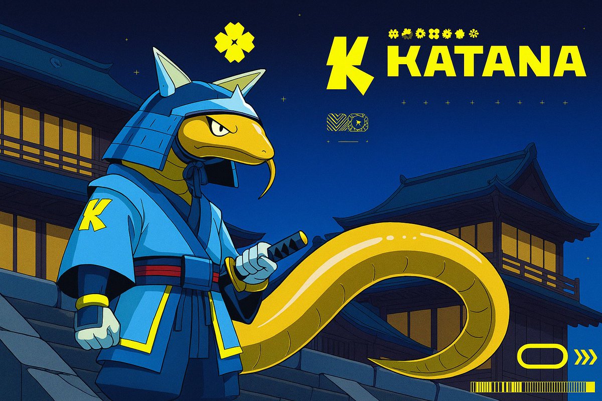 There's so much going on in <a href="/katana/">katana ⚔️</a> land, I'm going to start preparing short weekly recaps

ICMYI 👇

1⃣ Community &amp; Team

> Top Yappers recognized for July, sharing 20K vbUSDC

> 14-day trivia series with <a href="/davidesilverman/">davidev.eth 💜</a> with vbUSDC prizes

> 3 new hires, including Lead DevRel