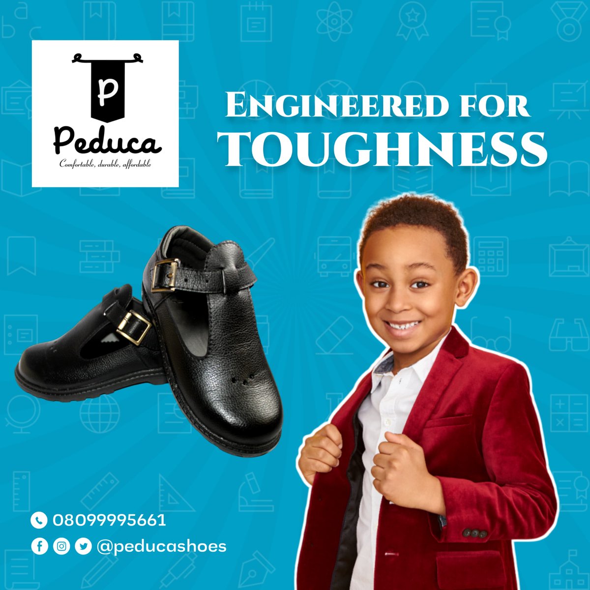 PeducaShoes's tweet photo. Enjoy 10% off Peduca School Shoes for this season. Call 08099995661 to order. #peducashoes

The Peduca school shoe brand is synonymous with quality and affordability, delivering footwear that endures the test of time. 
 
Call 08099995661 to order.

Follow @PeducaShoes https://t.co/xmfSmZLUX8