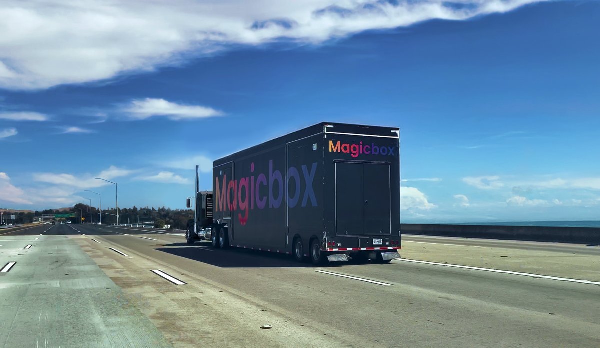 go_pce's tweet image. Bring your event to life with a truly unique piece of equipment: the PCE Magicbox. The Magicbox is a mobile stage that unfolds in minutes to reveal a 19' x 19' stage surrounded by over 400 square feet of LED video walls. #gopce #magicbox #superstage #eventproduction #liveevents