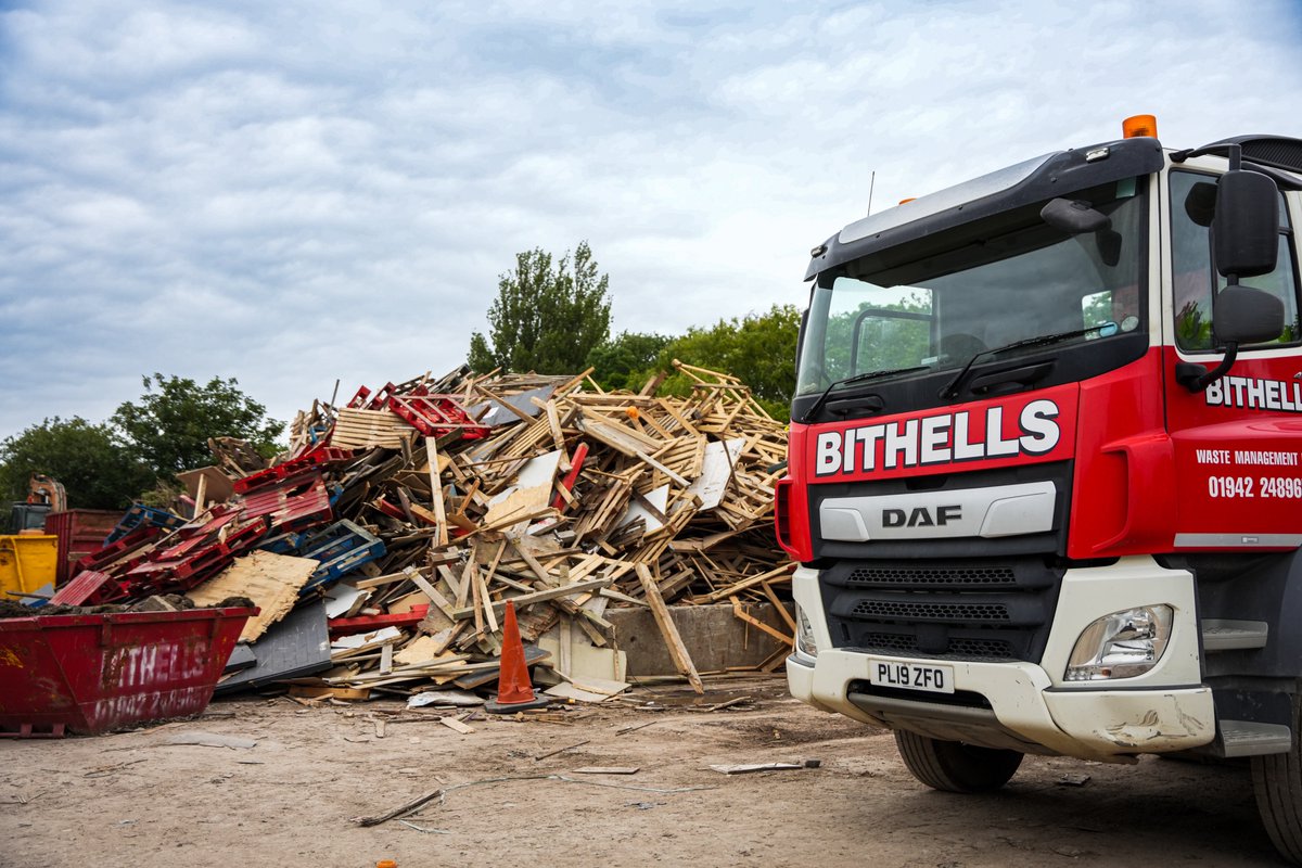 Busy day at the yard for Bithells - we 100% recycle wood and plasterboard as well as buying all grades of scrap metal at competitive prices✅

Not just skip hire here 🙌🏼
