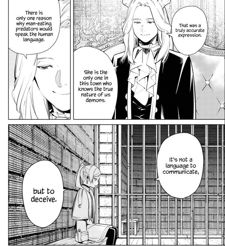 Reminder that Frieren spells out to you the reason Demons are evil creatures and these morons unironically fall for it in real life.