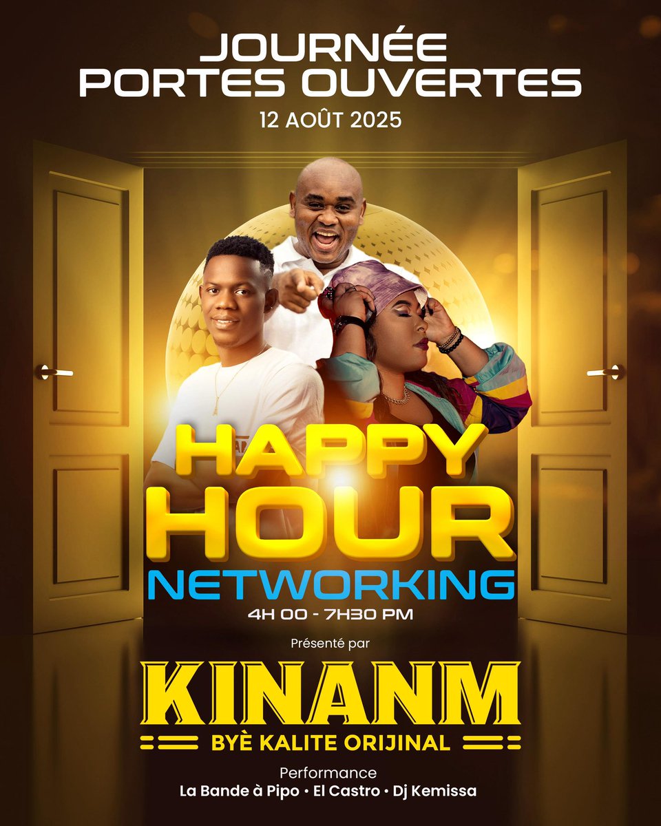 🎧 DJ pa w la <a href="/Autop_Kemissa/">DJ KEMISSA</a> ap prezan talè konsa nan Happy Hour Networking 🍻🔥

📅 12 Out 2025
🕓 4h00 – 7h30 PM

Vini pran plezi, fè koneksyon, epi ale Au Top !🚀🎶

#AtisAnkre #AuTopKemissa #fun