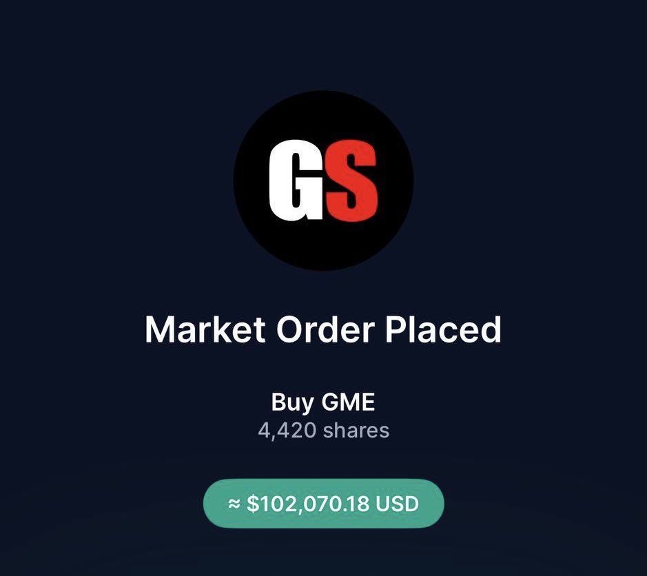 FBB4 (@fbb4official) on Twitter photo Added $100k to my <a href="/gamestop/">GameStop</a> stock position this morning, inspired by all the positive energy from the larger GameStop community in recent days.
Also, after connecting with the leadership team at <a href="/CMNHospitals/">Children's Miracle Network Hospitals</a>, I have uniquely pledged an additional $100k toward their mission to Added $100k to my <a href="/gamestop/">GameStop</a> stock position this morning, inspired by all the positive energy from the larger GameStop community in recent days.
Also, after connecting with the leadership team at <a href="/CMNHospitals/">Children's Miracle Network Hospitals</a>, I have uniquely pledged an additional $100k toward their mission to