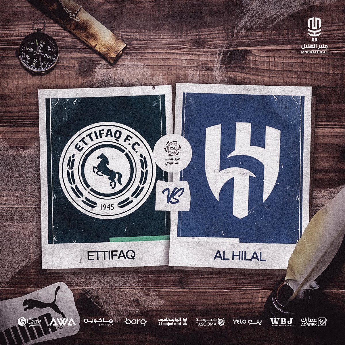 🚨🚨🚨🚨🚨🚨🚨🚨🚨 رسميًا:

مباراة الهلال والاتفاق في الجولة الخامسة ستكون يوم الخميس 17 أكتوبر على ملعب الاتفاق.