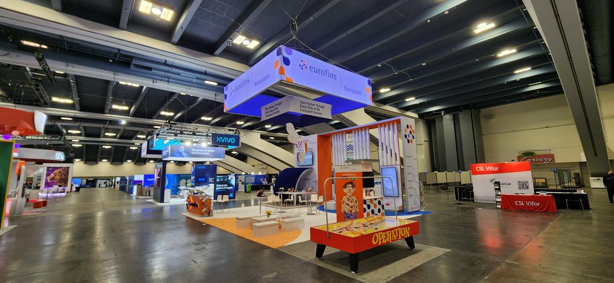 Ta-da! Look how great this <a href="/eurofinsviracor/">Eurofins Viracor</a> booth turned out at WTC '25 😱

Not only did the overall booth make a statement at the show, but the added interactive Operation game certainly created a memorable experience! 💉

#tradeshow #WTC25 #exhibits