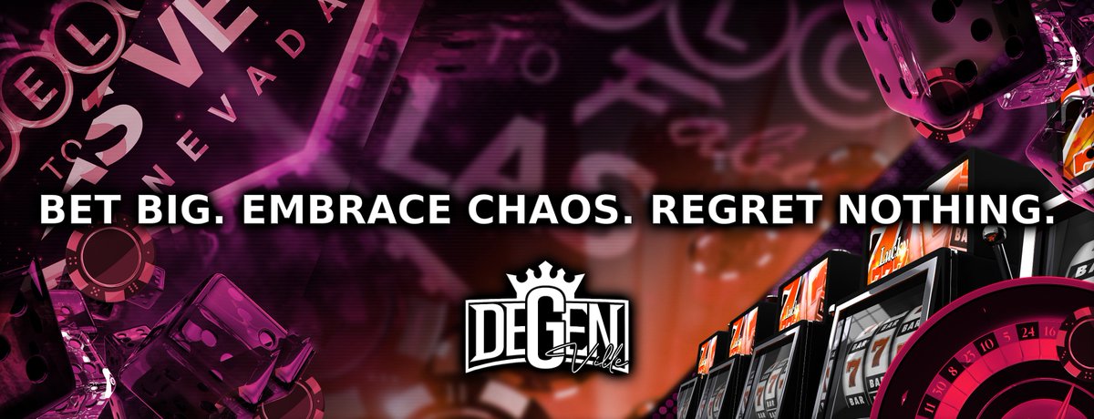 2:30 PST the TG voice chat goes live.

Our bots are almost done? 👀

Slots spinning like rent’s due?

Pile in and run it up with the Degen's.

t.me/degenvilleport…