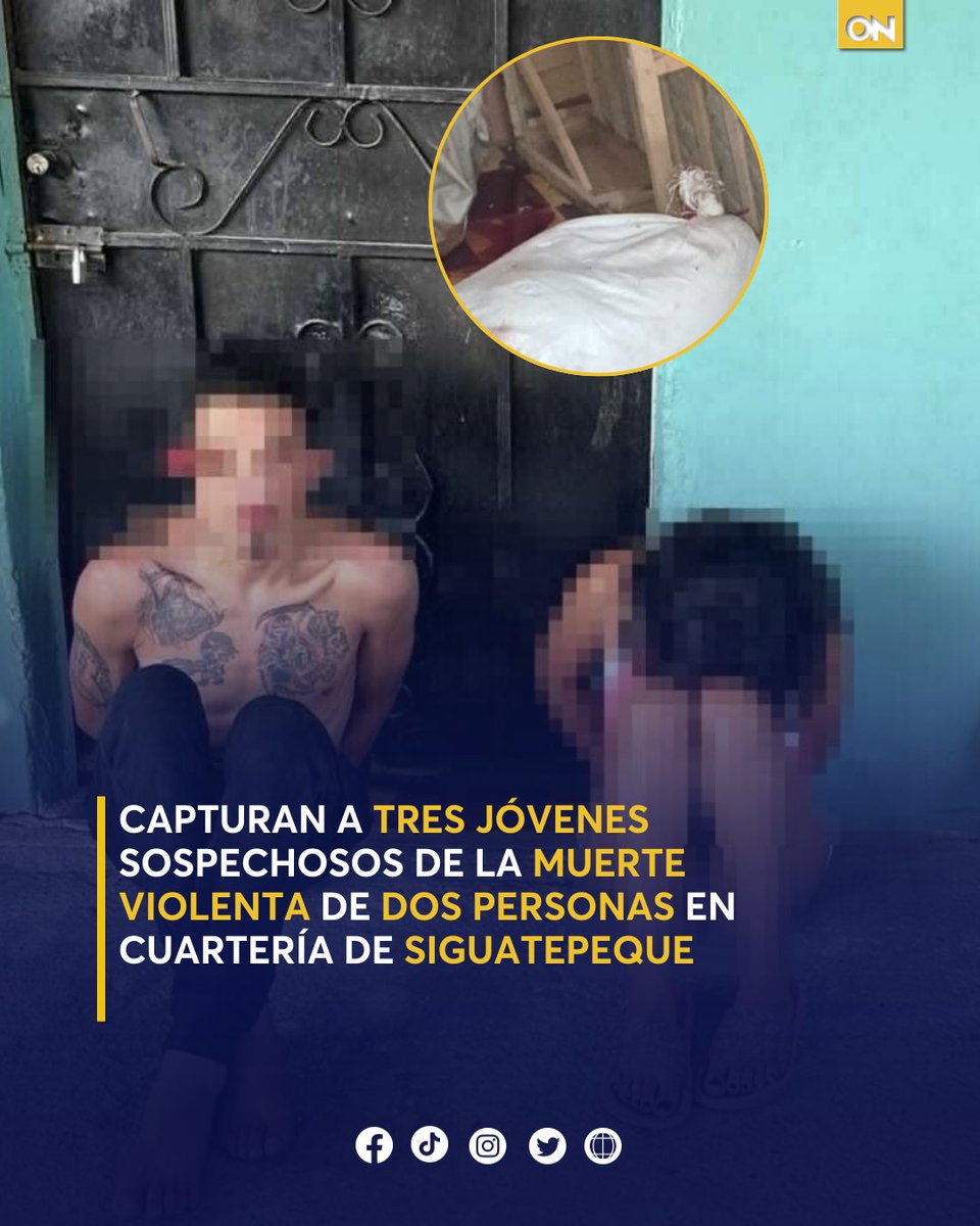 11_Noticias's tweet photo. 🔴|  Las víctimas serían dos jóvenes de entre 15 y 20 años, hallados encost*l*d*s dentro de una habitación en una cuartería de la zona. 

Los detalles 👉🏻: https://t.co/O56hHdAi67

#Cuartería #Siguatepeque #Eldemente https://t.co/xoxwtMT8xe