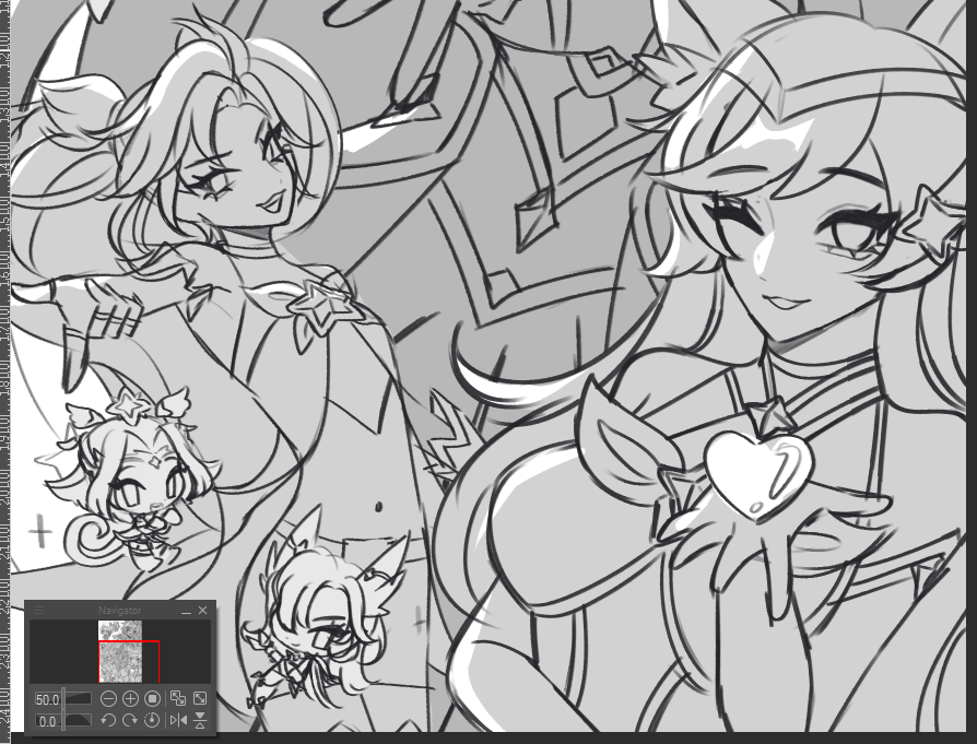 this was supposed to be for the tft zine thing but i ran out of time _(:3ใโ )_ maybe ill finish this someday