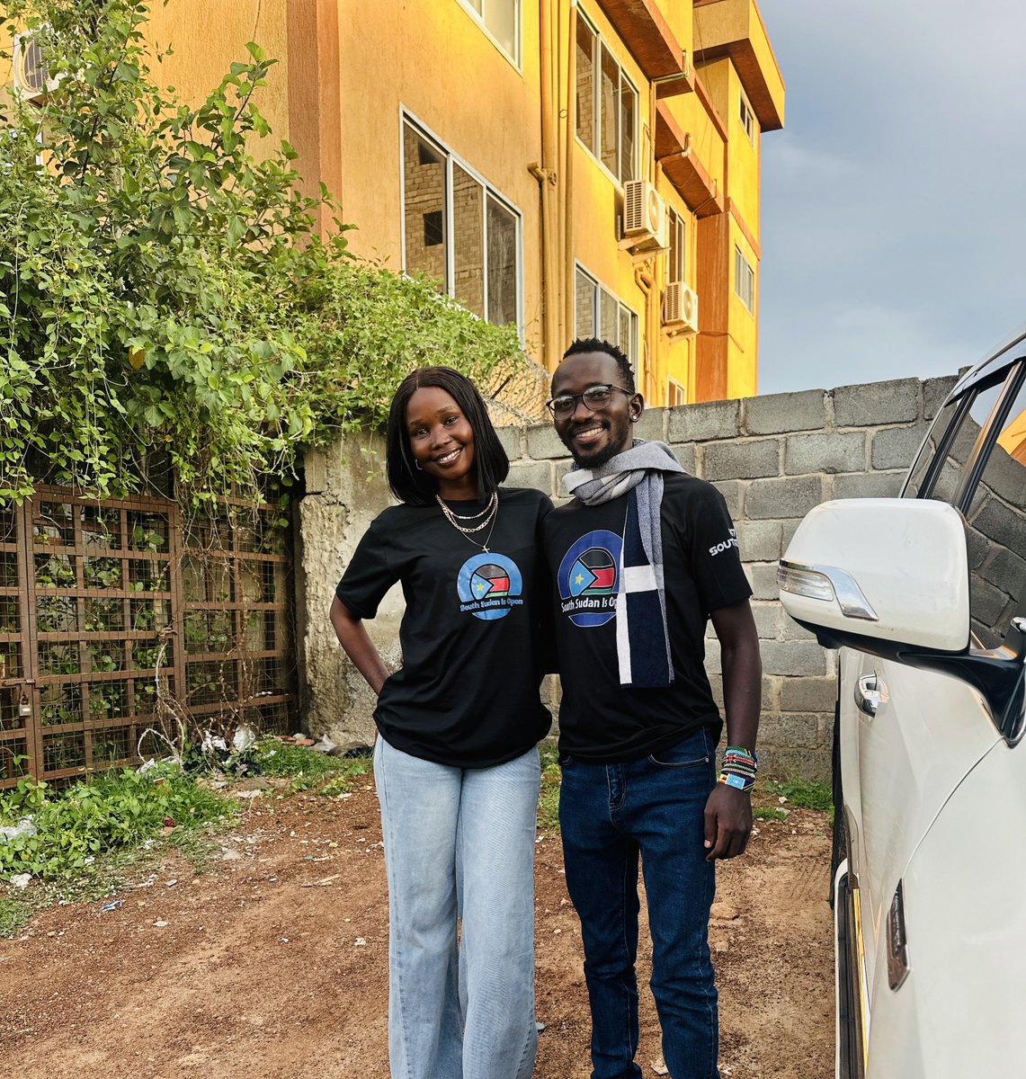 The movement is unstoppable! 💪
#VisitSouthSudan 🌍 &amp; South Sudan Is Open are gaining massive visibility worldwide.

🖤 Shirts now available in Black &amp; Gray — wear the pride, share the story.

💵 $20 each — place your order today!

#SouthSudan #TravelAfrica #SupportTheMovement