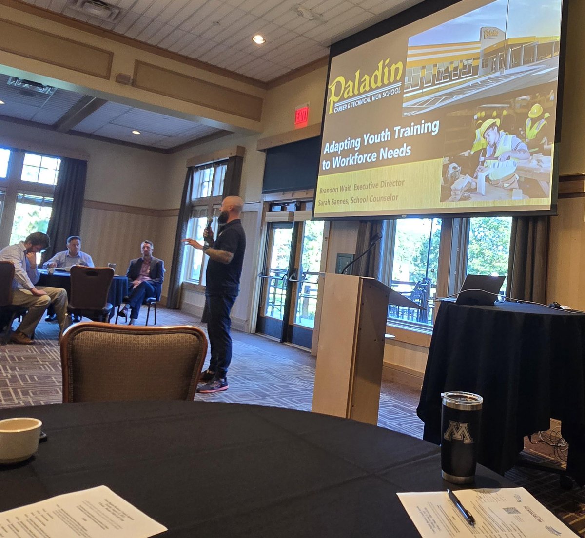 MetroNorthChamb's tweet image. Insights into our region’s evolving workforce, the story of @PaladinCTHS  &amp;amp; a special invite from Coon Rapids High School to welcome back students at today's Coon Rapids Business Council. So informative &amp;amp; inspiring! #buildingcommunity