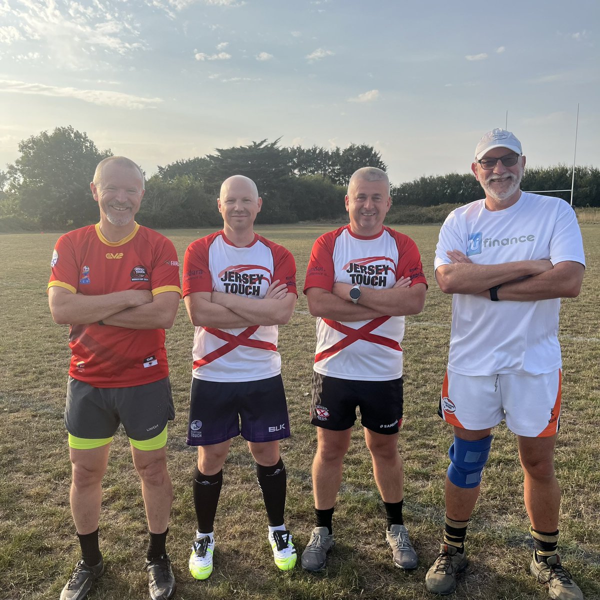 Kev, Wilko &amp; Andy are heading to Stirling at the weekend to participate in the European Seniors Touch Cup!

Kev &amp; Wilko will be playing for the EuroSelect M50’s and Andy will be playing for M40’s! 

As always, our Geoff will be there taking his whistle to show them who’s boss!