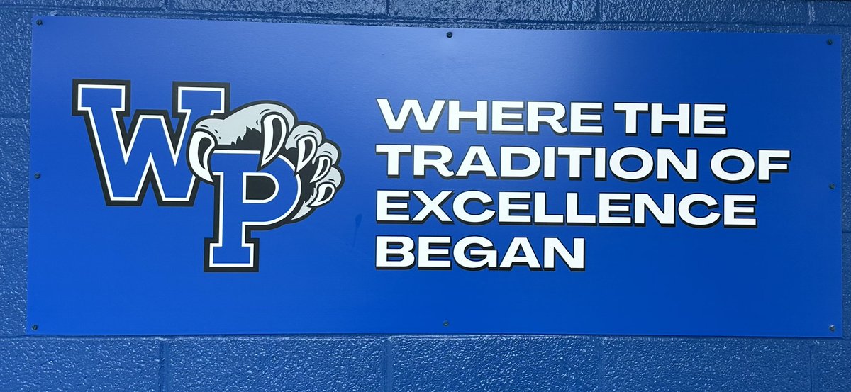 theWPboard's tweet photo. Our new sign is up! https://t.co/213Yks8dxN