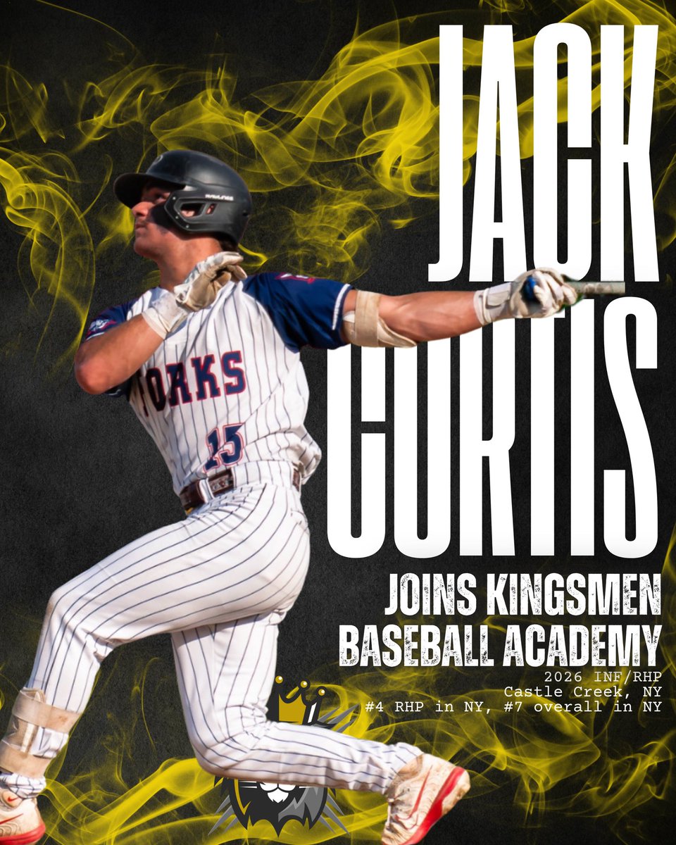 Kingsmen Baseball Academy (@academykingsmen) on Twitter photo Incoming Kingsman!!
Welcome Jack Curtis to the family👑
#kingsmenbaseballacademy
<a href="/FlatgroundApp/">FLATGROUND Pitching</a>
<a href="/FlatgroundBats/">FLATGROUND Hitting</a> Incoming Kingsman!!
Welcome Jack Curtis to the family👑
#kingsmenbaseballacademy
<a href="/FlatgroundApp/">FLATGROUND Pitching</a>
<a href="/FlatgroundBats/">FLATGROUND Hitting</a>