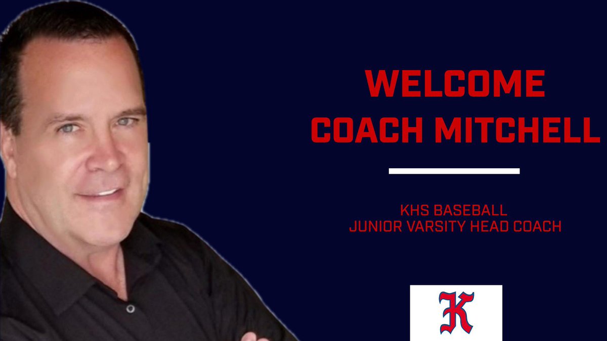Bomber_baseKHS's tweet photo. 🚨⚾️ We are thrilled to introduce Coach Mitchell to the Baseball program as our new JV Head Baseball Coach‼️ https://t.co/SmJAhG8TKi