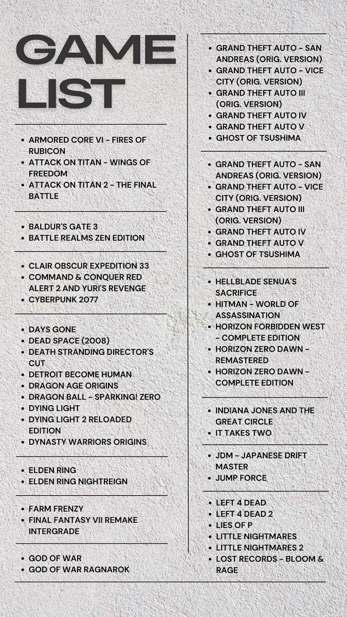 _numgets's tweet photo. STEAM GAMES AVAILABLE

✅799 Pesos ALL STEAMS GAMES 
✅ FREE LOSSLESS SCALING
✅OFFLINE MODE ACTIVATION

💯link in bio to check proof of transactions.
DM on FB for inquiries!

#steamdeck #steamgames #ps5 #PHGAMING #nba2k25 #tekken8 #hitmanreborn #handheldpc #AAAGames https://t.co/ldlyoMR8kt