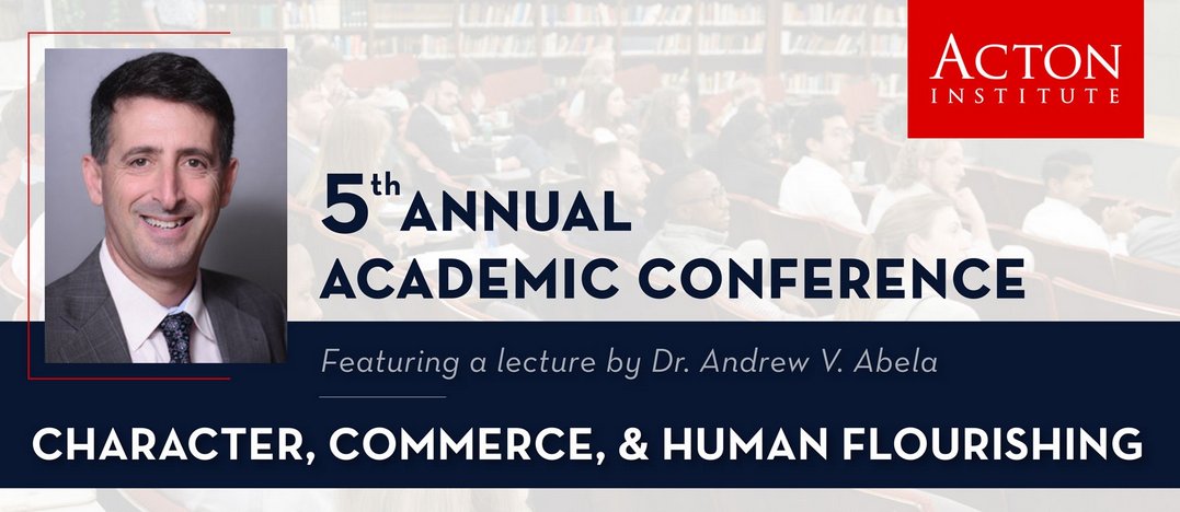 Come join us on November 7. Link below for registration. <a href="/ActonInstitute/">Acton Institute</a>