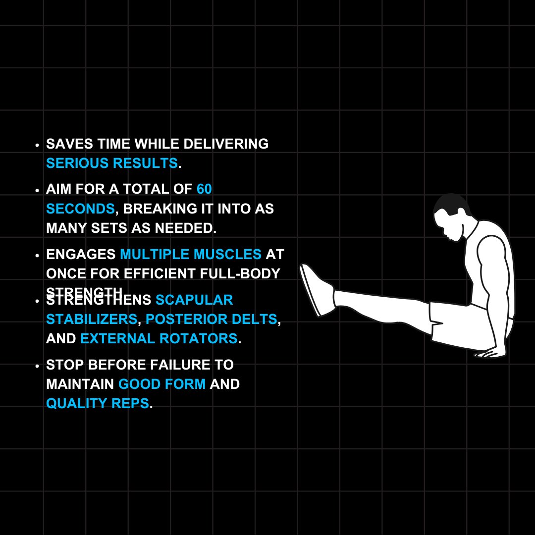 fitx365official's tweet image. Unlock the L-Sit: Core strength meets control 💪

Train core &amp;amp; hip flexors daily

Keep legs locked &amp;amp; toes pointed

Push through straight arms

Practice elevated holds before floor
Master the form, then own the hold.

#lsit #calisthenics