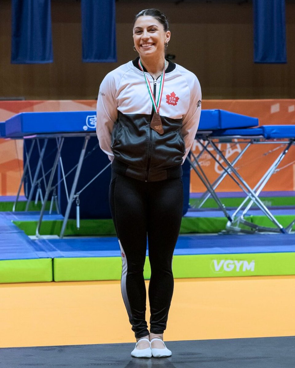 LLteamwear's tweet photo. Sophiane Méthot (@trampoline.riccione25) World Cup 🥉 medalist from @gymcan1 in her custom Limelight Evolution Varsity Jacket and ONYX High Waist Legging.

#limelightteamwear #designedtounite #gymcan #gymnastics #teamwear https://t.co/lLyK8i3vTA
