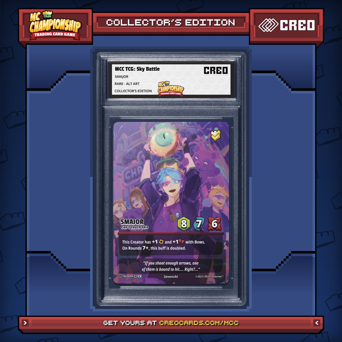 MY COLLECTOR'S EDITION MCC TCG CARD IS HERE! I am SO happy with