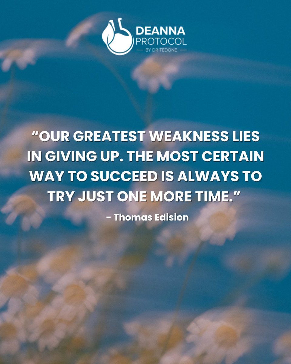 ALS Warriors,
Every day you keep showing up — even when it's hard — you're choosing courage.
You don't have to move mountains. 💚 
#TheDeannaProtocol #ALSWarriors #NeverGiveUp #CellularHealth