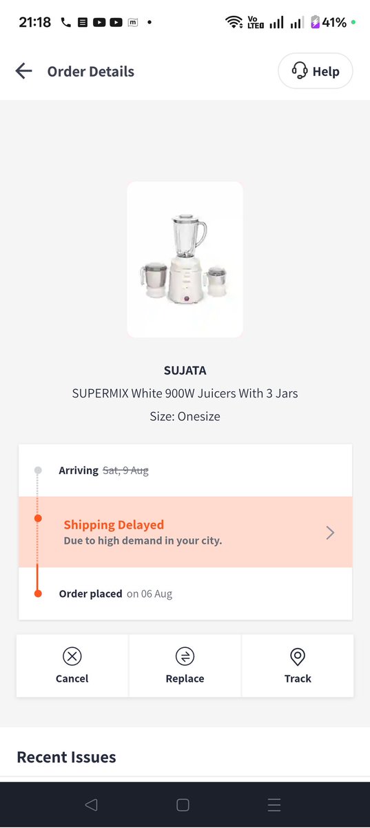 rsbtwitts's tweet photo. @MyntraSupport 
What is the update on this issue IN25080815590954885691 The product is not yet delivered despite the payment. Your call centre agents have no info and are asking me to just  wait wait n wait. https://t.co/ciQDzJRfJ6