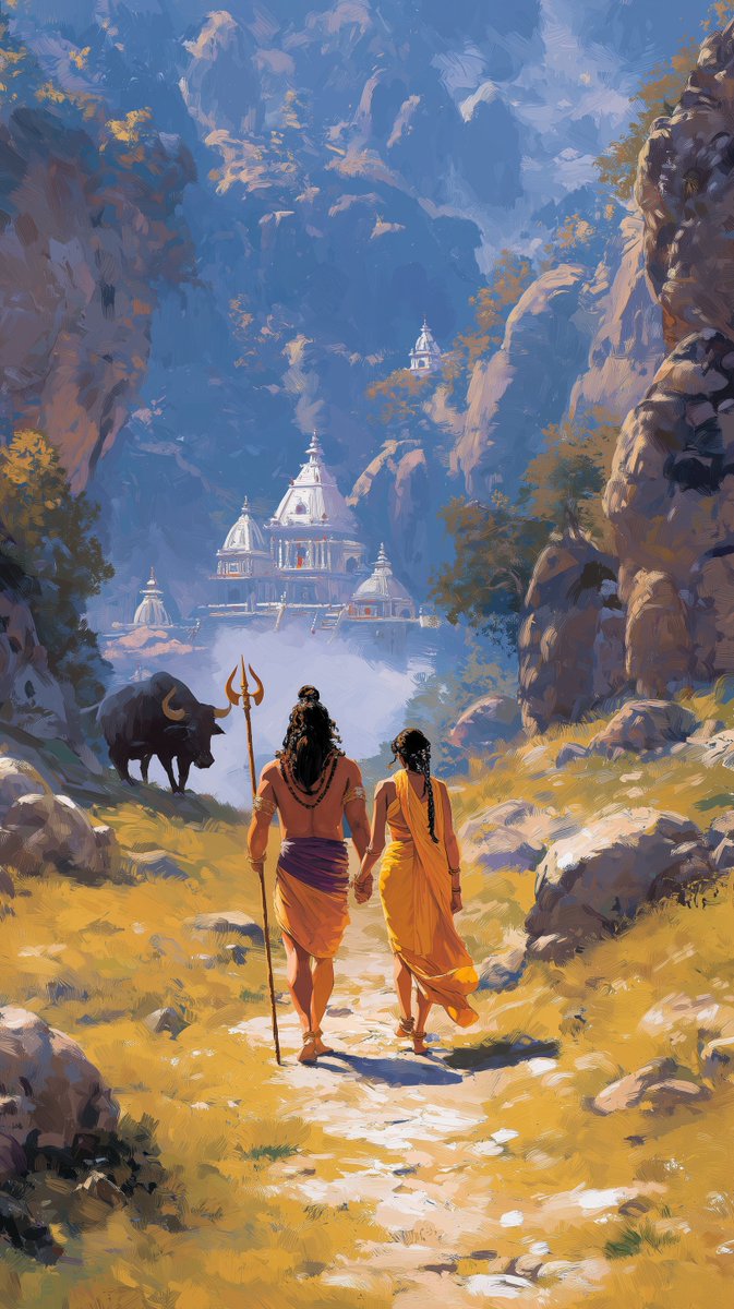 Nandi walks, the divine follows.