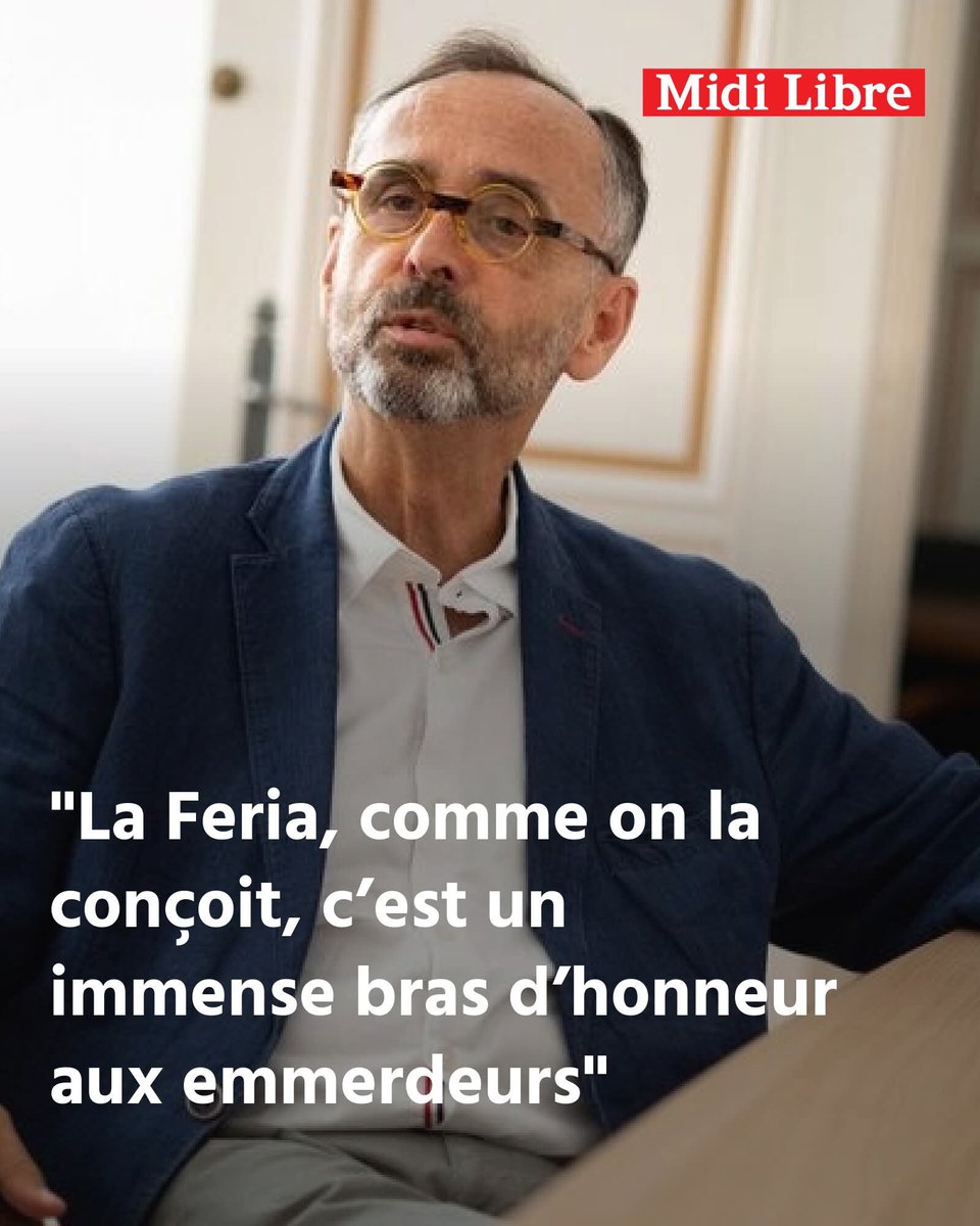 Ceux qui méprisent les animaux, méprisent aussi les hommes.

R. MÉNARD est leur porte parole.

<a href="/ladepechedumidi/">La Dépêche du Midi</a> 
<a href="/F3Occitanie/">France 3 Occitanie</a> 
<a href="/BeziersColbac/">COLBAC Anti Corrida Béziers</a> 
<a href="/HenryJeanServat/">Henry-Jean Servat</a> 
<a href="/ValerieBijon/">Bijon valerie</a> 
<a href="/icioccitanie/">ici Occitanie</a> 
<a href="/VilleDeBeziers/">Ville de Béziers</a> 
<a href="/MLBeziers/">Midi Libre Béziers</a> 
<a href="/Anticorrida/">Alliance Anticorrida</a> 
<a href="/KatoAnticorrida/">Catholiques anticorrida</a>