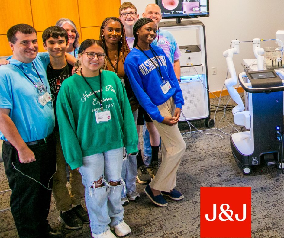 LakotaRobotics's tweet image. 💙🤖 FRC &amp;amp; FTC teams had an inspiring day at J&amp;amp;J MedTech! We explored how FIRST Robotics skills power innovation in the MedTech industry, met amazing STEM pros, &amp;amp; saw future careers in action. 🙌 #FIRSTRobotics #STEMCareers #jandjmedtech
