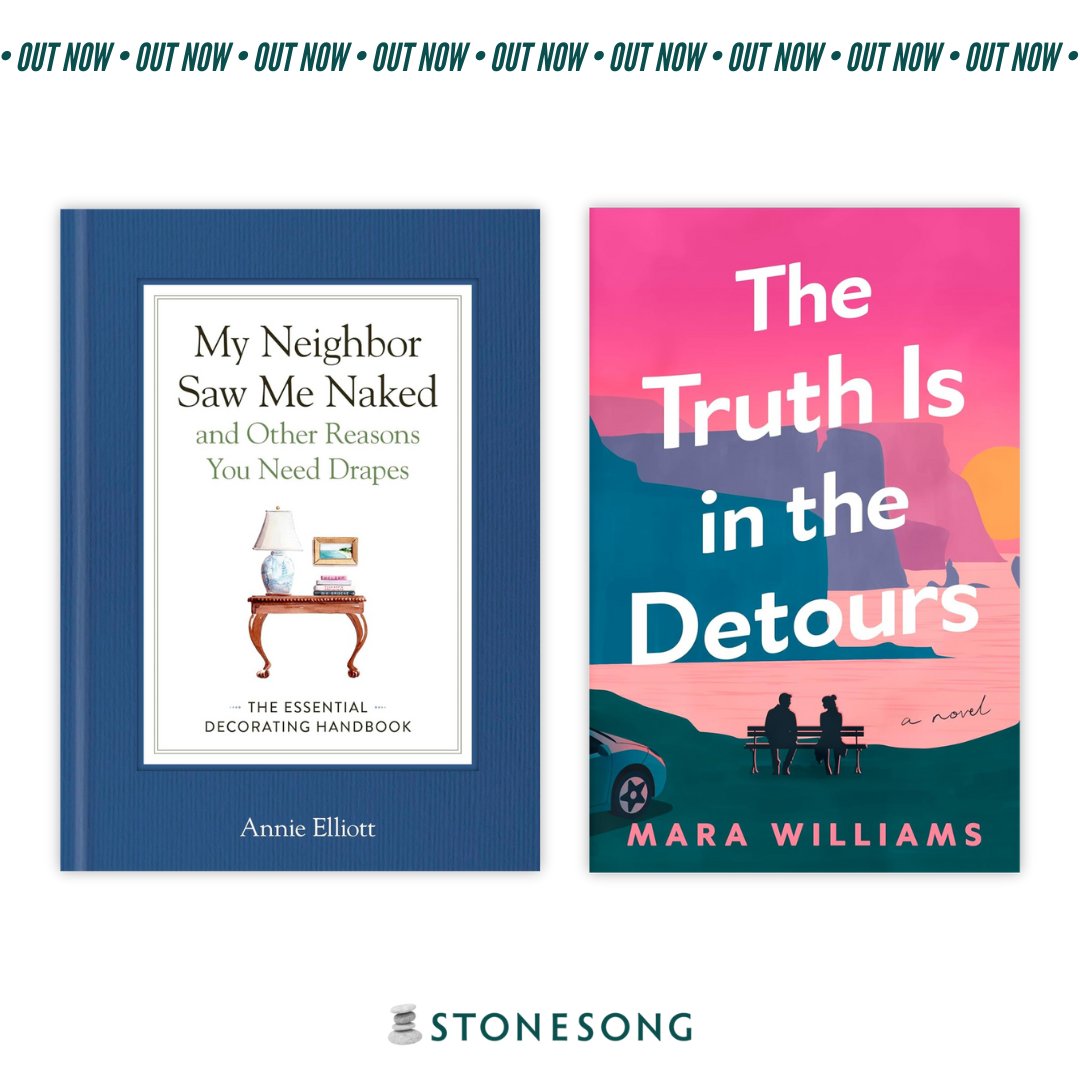 Two new fantastic books by Stonesong authors out today! Available now from your favorite booksellers.