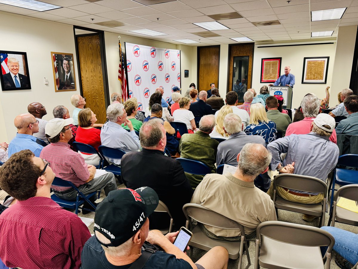 Isaac Burke (@isaacburkenc) on Twitter photo Really enjoyed my time with the <a href="/GuilfordGOP/">Guilford County GOP</a> yesterday! Thank you to Chairman Chris Meadows for allowing me to speak about <a href="/NCValues/">🧭 NC Values</a> and the important work that we are doing to protect families in North Carolina. Also good to see Rep. John Blust (pictured speaking). Rep. Blust Really enjoyed my time with the <a href="/GuilfordGOP/">Guilford County GOP</a> yesterday! Thank you to Chairman Chris Meadows for allowing me to speak about <a href="/NCValues/">🧭 NC Values</a> and the important work that we are doing to protect families in North Carolina. Also good to see Rep. John Blust (pictured speaking). Rep. Blust