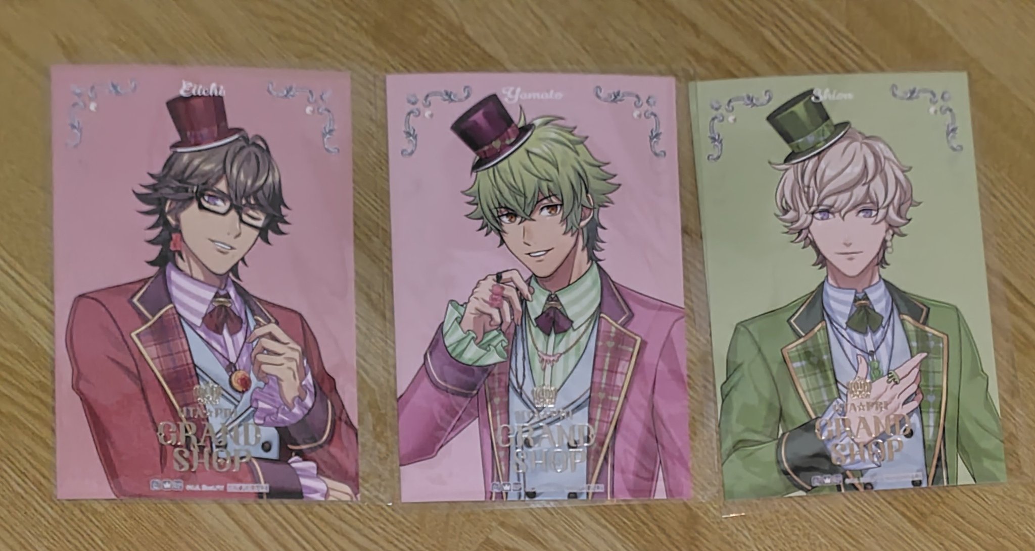 うたプリ 瑛一 綺羅 ヴァン 大和 まとめ売り。バラ売り可能 うたの☆プリンスさまっ♪HE☆VENSミニアルバム「アンセム