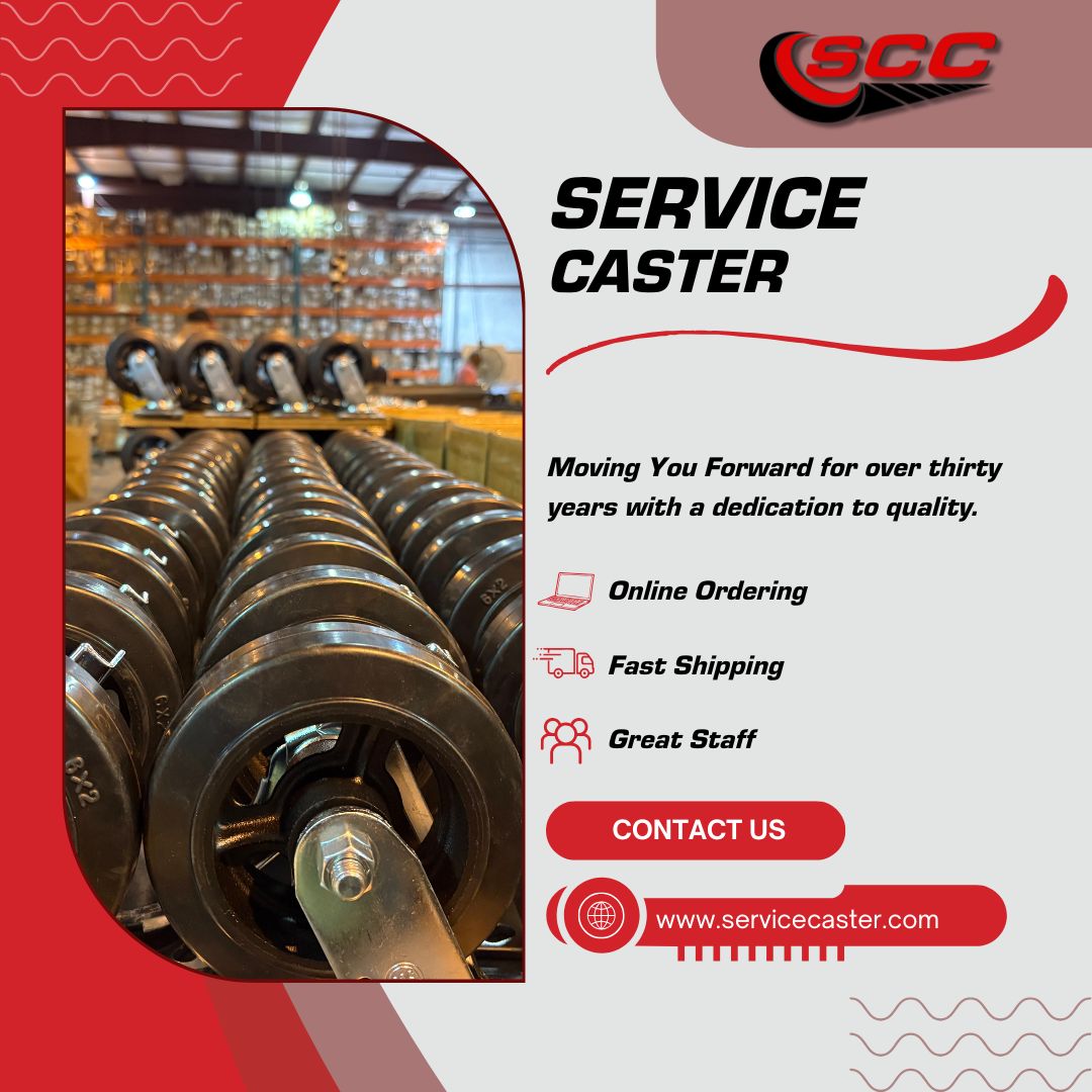 SERVICECASTER's tweet image. Online ordering, fast shipping, and a great team—Service Caster makes it happen. 🛞💻🚚#ServiceCaster #FastShipping #OnlineOrdering #GreatStaff #KeepRolling