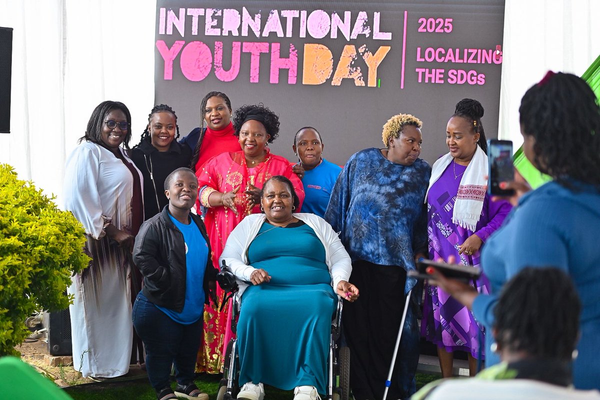 WCCKenya's tweet photo. Happening now international youth day, theme; local youths actions for the SDGs and Beyond.
Wcc is also honored to celebrate 25 years of existence
#Wcc@25
#localizingthesdgs
#youthwithdisabilities https://t.co/MOu48eZScQ