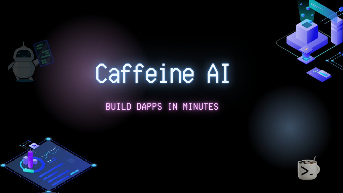 ☕ CaffeineAI isn’t just another AI tool.
It’s a creative machine living entirely on-chain.

No API keys.
No middleman servers.
No “sorry, our backend is down” messages.

With #CaffeineAI, you can:
✅ Build and launch AI-powered apps directly from your browser
✅ Serve them from
