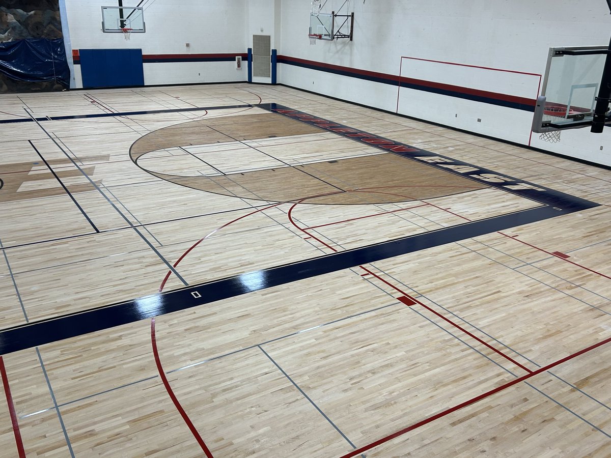 Don’t look now, but a new floor coming to a gym near you! 👀 #WeArEast