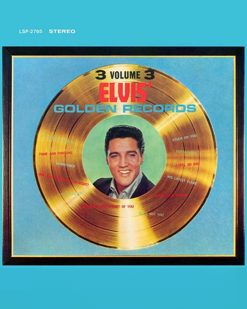 On this day in 1963, “Elvis’ Golden Records Volume 3” compilation album was released. 🎶

#ElvisPresley #Icon #Graceland #ElvisMusic #GoldenRecords #MusicHistory #ElvisAlbums