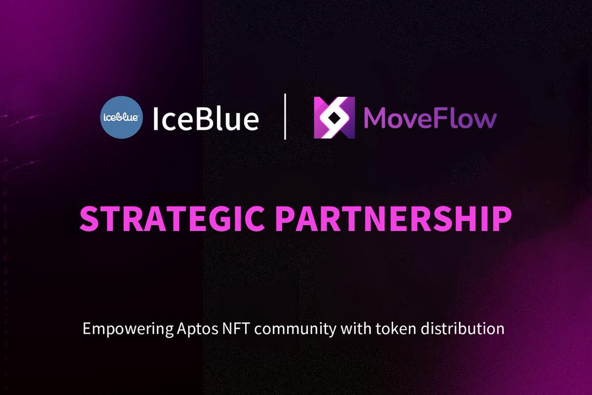 MoveFlow | Token Distribution Protocol ๐ (@moveflowlabs_) on Twitter photo โ๏ธ Partnership Announcement
Weโre partnering with <a href="/IceBlueNFT/">Ice Blue ๐ผ</a> โ the vibrant NFT community on <a href="/Aptos/">Aptos</a> โ to power secure, transparent, on-chain token distribution for their holders and community rewards.
๐ก With Moveflow, Iceblue can easily reward its community, run campaigns, โ๏ธ Partnership Announcement
Weโre partnering with <a href="/IceBlueNFT/">Ice Blue ๐ผ</a> โ the vibrant NFT community on <a href="/Aptos/">Aptos</a> โ to power secure, transparent, on-chain token distribution for their holders and community rewards.
๐ก With Moveflow, Iceblue can easily reward its community, run campaigns,