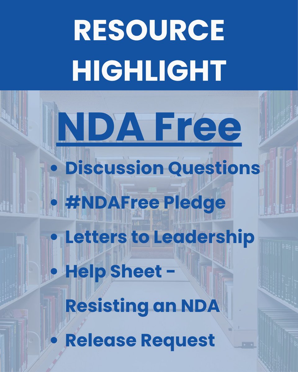 treys_law's tweet photo. #NDAFree is a global, survivor-led movement with a vision to see individuals, Christian organizations and local churches free from the misuse of Non-Disclosure Agreements (“NDAs”). They contribute to this by raising awareness of the issues and providing some tools for change.
Learn more: https://t.co/X4XLjTprjl 

#TreysLaw #LiftOurVoices #StandWithSurvivors #Unsilenced #TruthSetFree