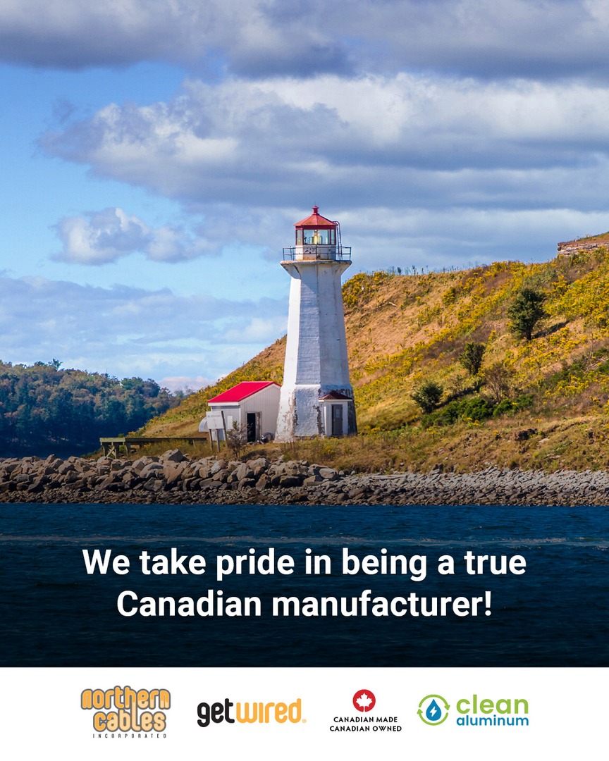 Built Canadian tough...

Our cables are made right here in Canada, using materials sourced from North America, and Canadian made aluminum produced with clean, renewable hydroelectric power.

🌐 Learn more: cleanaluminum.com