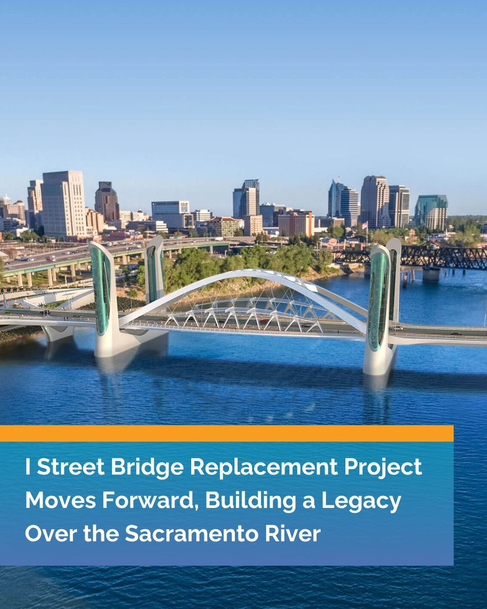 The I Street Bridge Replacement Project has been more than a decade in the making, and leaders are celebrating the move forward with a recent award of $25 million from the California Transportation Commission. Learn more: buff.ly/nKhia93