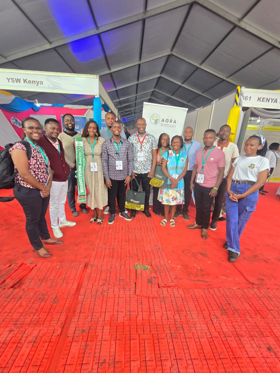 Kenya’s young agripreneurs took centre stage at #InternationalYouthDay celebrations on the sidelines of the Devolution Conference in Homa Bay, exchanging ideas, sharing challenges, and co-creating solutions for a resilient agri-food future.

With Cathy Kamau, Food Systems